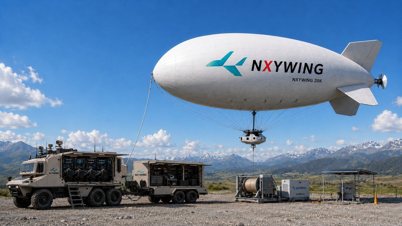 NXYWING 20K tethered aerostat system