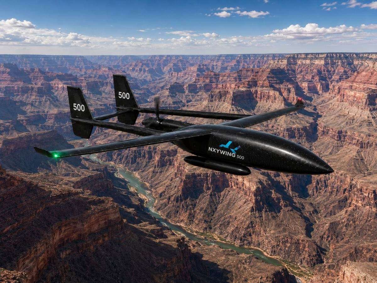NXYWING 500 over Grand Canyon